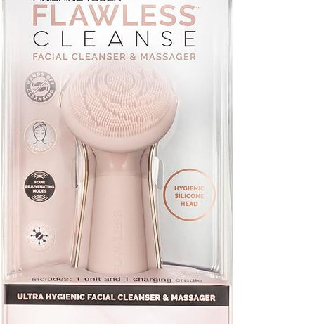 Finishing Touch Flawless Cleanse rechargeable silicon facial cleanser massager