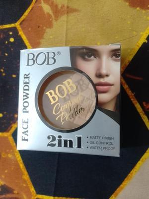 Ultimate 2 in 1 Makeup Deal: 1 Pcs Compact Face Powder & 1 Pcs Mascara with Eyeliner